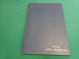 R.S.R HARTA DRUMURILOR *SCARA 1:100.000 / 1962 * 888