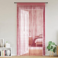 vidaXL Perdele șir 2 buc Roz 140x250 cm 4102042