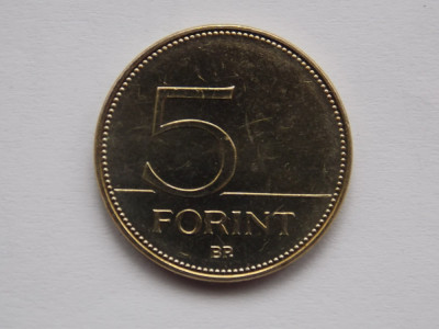 5 FORINT 2010 UNGARIA-XF foto