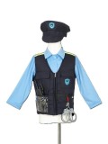 Vesta Politist cu accesorii pentru copii, 4-7 ani, Souza!