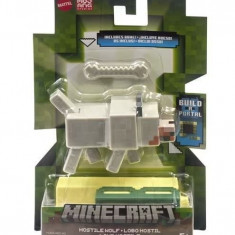 Minecraft Craft A Block Figurina Stronghold Hostile Wolf 8Cm