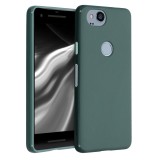 Husa pentru Google Pixel 2, Silicon, Verde, 43081.171, Carcasa, Kwmobile