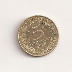 Moneda Franta - 5 Centimes 1986 v1