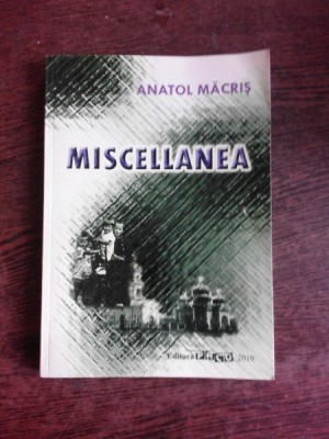 MISCELLANEA - ANATOL MACRIS VOL. I foto