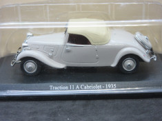 Macheta Citroen Traction 11 A Cabriolet 1935 Altaya 1:43 foto