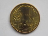 10 SANTIM ETIOPIA-UNC-magnetic
