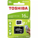 MicroSDHC 16Gb Toshiba Cu Adaptor, 16 GB