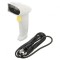 Cititor de coduri de bare alb USB 1D