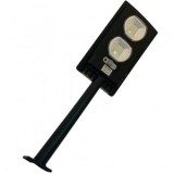 Lampa solara Horoz Compact 20W, Li-Ion, 230 lm, senzor de miscare, IP65, 6400K