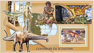 GUINEA 2006 DINOZAURI foto