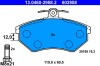 ATE 13.0460-2958.2 set placute frana,frana disc