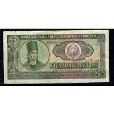 Romania 1966 - 25 lei, uzat