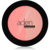 Cumpara ieftin Aden Cosmetics Matt &amp; Glow Blush Duo blush cu efect iluminator culoare 01 19 g