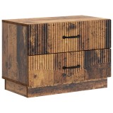 vidaXL Dulap de noapte Lemn vechi 62 x 34,5 x 44,5 cm Lemn prelucrat 895243