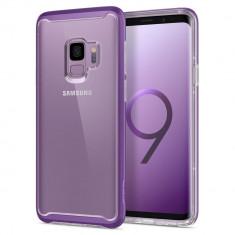 Husa Premium Originala Spigen Neo Hybrid Crystal Samsung Galaxy S9 Lilac Purple foto