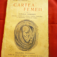 Dr.Elena Pandele - Cartea Femeii -interbelica ,Ed.Cultura Romaneasca , 214 pag