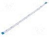 Banda FFC, 10 pini, lungime 152mm, seria FFC5-TIN, GCT - 05-10-A-0152-A-4-06-4-T