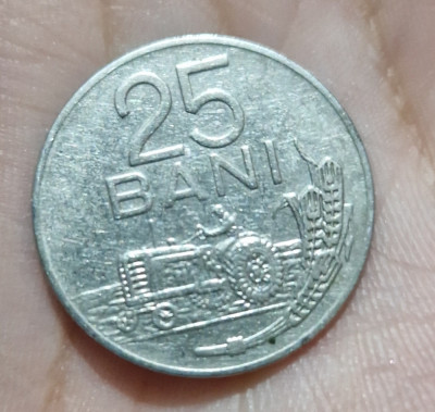 Moneda 25 bani - Republica Socialistă Rom&amp;acirc;nia - 1966 foto