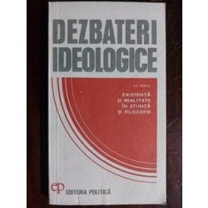 Existenta si realitate in stiinta si filozofie- M. Parvu