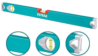 TOTAL - NIVELA CU BULA - 60CM - SS PowerTool TopQuality foto