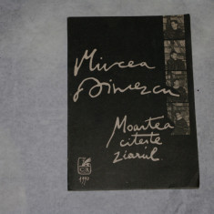 Moartea citeste ziarul - Mircea Dinescu - 1990