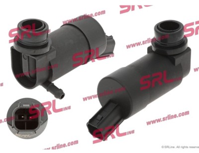 Pompa spalator FORD FOCUS II (DA_), 2004-12.2010; MONDEO (BA7), 03.2007-2015; VOLVO C70 (M), 2006-2013; S40/V50 (MS/MW), 2003-2012; S60, 2000-2010; S foto