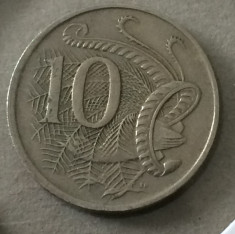 634 Australia 10 centi 1967 foto