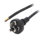 Cablu Electric 3x0.75mm2 PVC 1.5m Negru