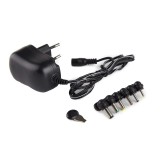 Alimentator Stabilizat 3-12V DC 1.5A (1500mA) + USB, 6 Mufe, Tensiune Reglabila, 220V