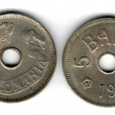 Romania 1906 - 5 bani J, aUNC