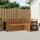 vidaXL Seturi de canapele 4 pcs Lemn Solid de Acacia 3384290