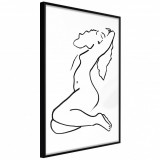 Cumpara ieftin Poster - Coquettish Pose, cu Ramă neagră, 20x30 cm