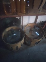 3 DAMIGENE DIN STICLA CU PROTECTIE DE 50 LITRI CU PREDARE PERSONALA CLUJ NAPOCA foto