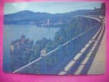 HOPCT 20218 CASTELUL CHILLON - LACUL LEMAN IN ANUL 1969 -STAMPILA / TIMBRU -ELVETIA -CIRCULATA