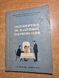 indreptar in ajutorul ospatarilor - din anul 1975