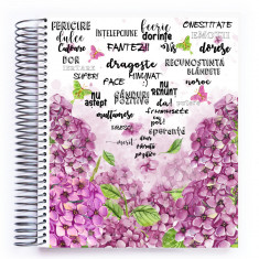 Agenda Planificator Pink Hydrangea