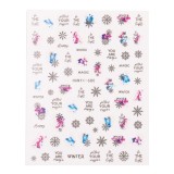 Abtibild Unghii SensoPRO Milano - Crystal Flakes