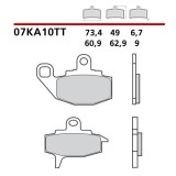 Placute frana brembo carbon ceramic 07KA10TT