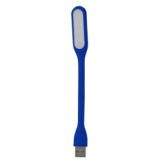 Lampa Portabila USB Pliabila LED Pentru Laptop sau PowerBank &ndash; Albastra