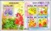 Guineea Bissau 2013, Flora, Orhidee, serie neuzată, MNH, Nestampilat