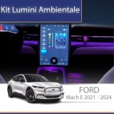 Lumini ambientale FORD Mach-E 2019- set complet control telefon sau sistem original CarStore Technology