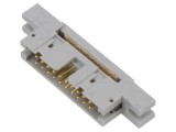 Conector IDC mufă tată 20 pini 1,27mm pentru cablu-bandă 1A