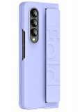 Husa de protectie pentru Samsung Galaxy Z Fold 4 cu maner de sustinere, Mov, Oem