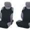Huse auto tip maiou fata negru 2 buc