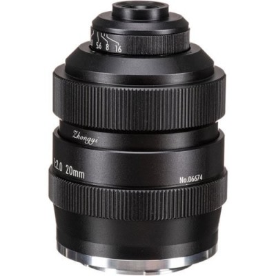 Obiectiv Manual Mitakon Creator 20mm F2 FF 4.5X Super Macro foto