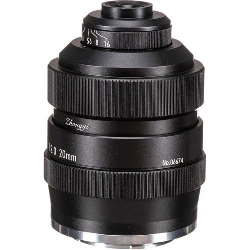 Obiectiv Manual Mitakon Creator 20mm F2 FF 4.5X Super Macro