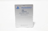 Card memorie Sony Playstation 2 PS2 8MB argintiu silver original