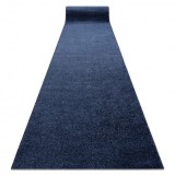 Traversa SOFTY culoare, solidă albastru inchis, 80 cm