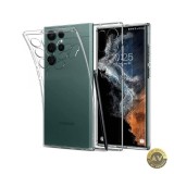Husa pentru Samsung Galaxy S22 Ultra 5G S908 Spigen Liquid Crystal Transparenta ACS03912