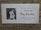 CATALOG EXPOZITIE GHEORGHE VANATORU 1970